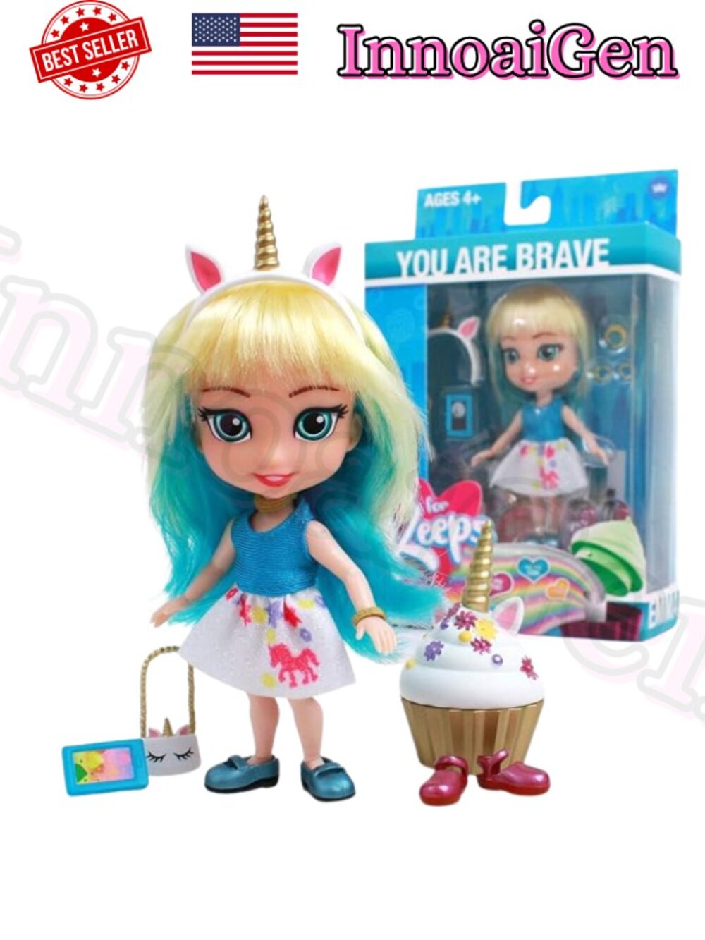 The Loyal Subjects For Keeps Emma Filmmaker Unicorn Doll Figure New In Box NWB